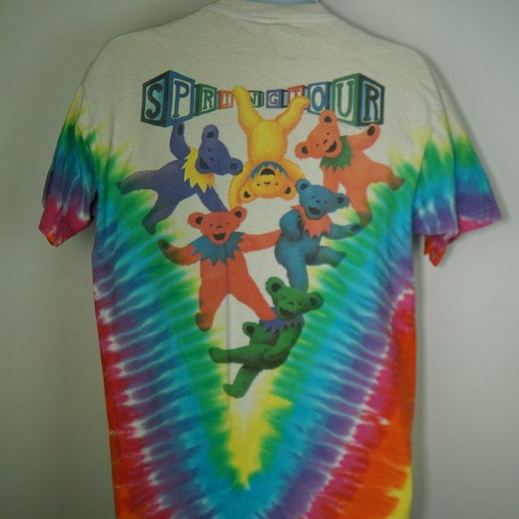 Vintage 1991 Grateful Dead Spring Tour Tie Dye - Picture 3 of 5
